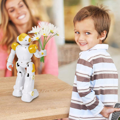 KingsDragon RC Robot Toys for Kids, Gesture & Sensing Programmable Remote Control Smart Robot for Age 3 4 5 6 7 8 Year Old Boys Girls Birthday Gift Present