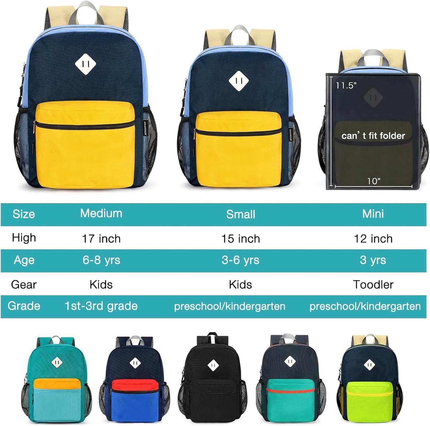 STEAMEDBUN Toddler Backpack Leash for 1-3: Backpack with Leash for Boys Girls - Anti-Lost Harness Backpack for Walking