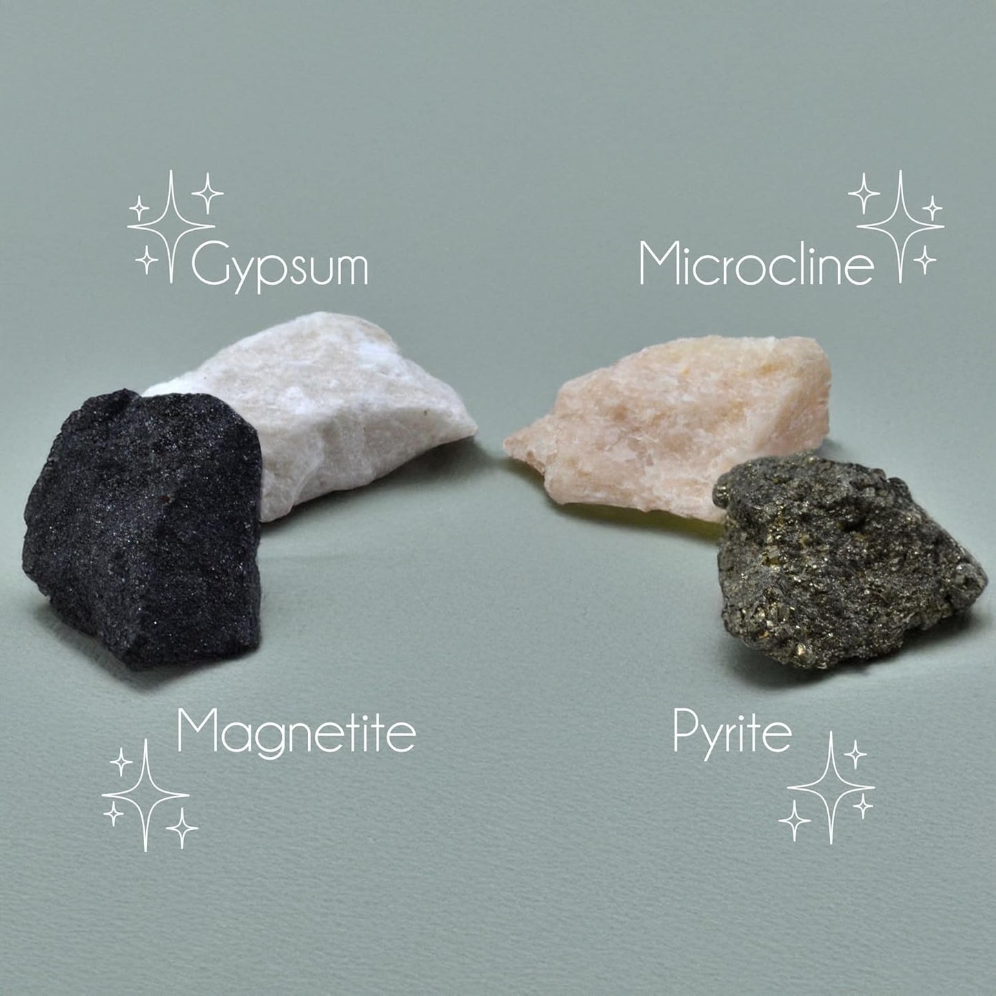 Eisco - Mineral Test Kit with 9 Raw Mineral Samples and Testing Tools - Includes Streak Plate, Magnet, Hand Lens, and More - Classroom and Field Geology Identification Kit