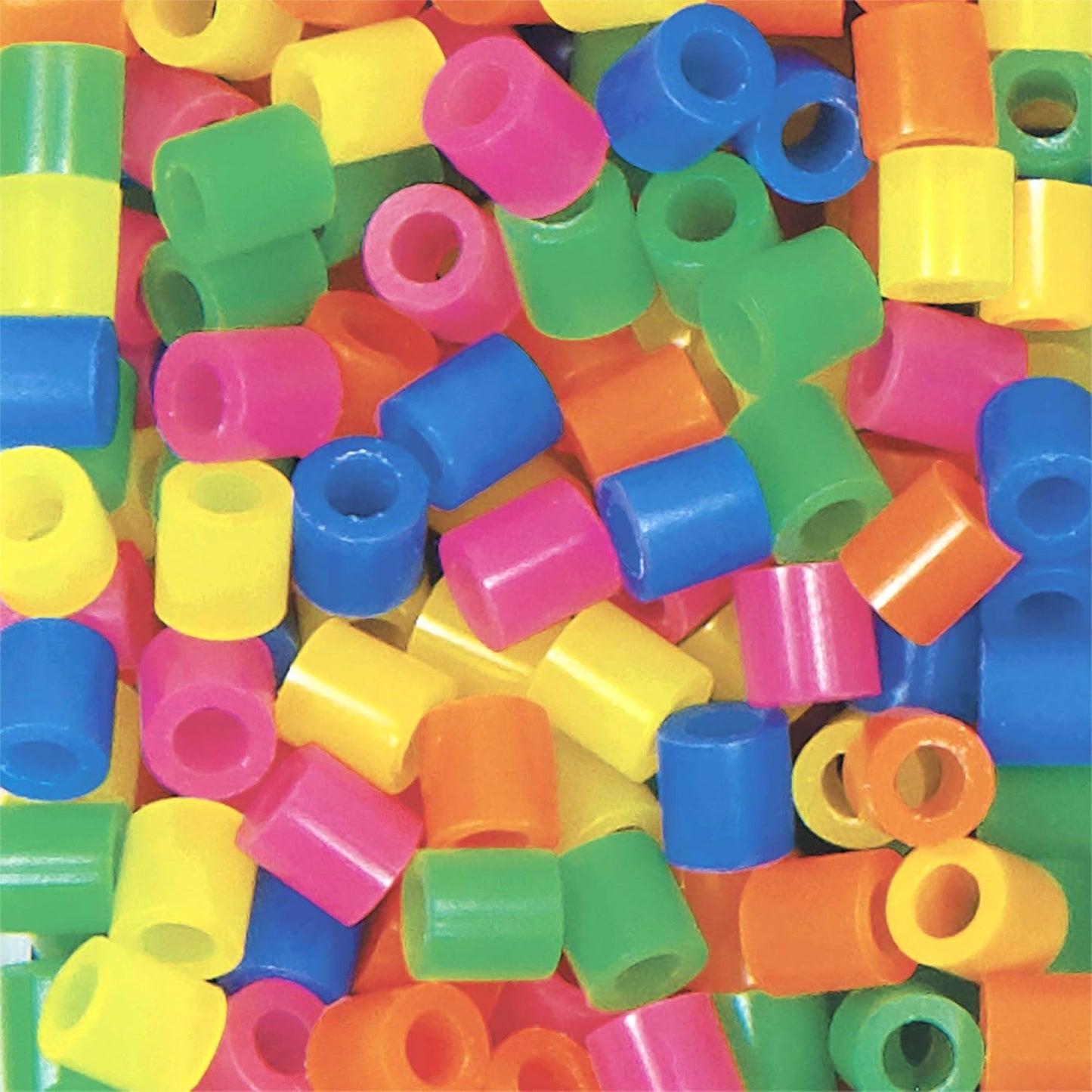 Perler Beads Fuse Beads for Crafts, 1000pcs, Multicolor Glow in the Dark