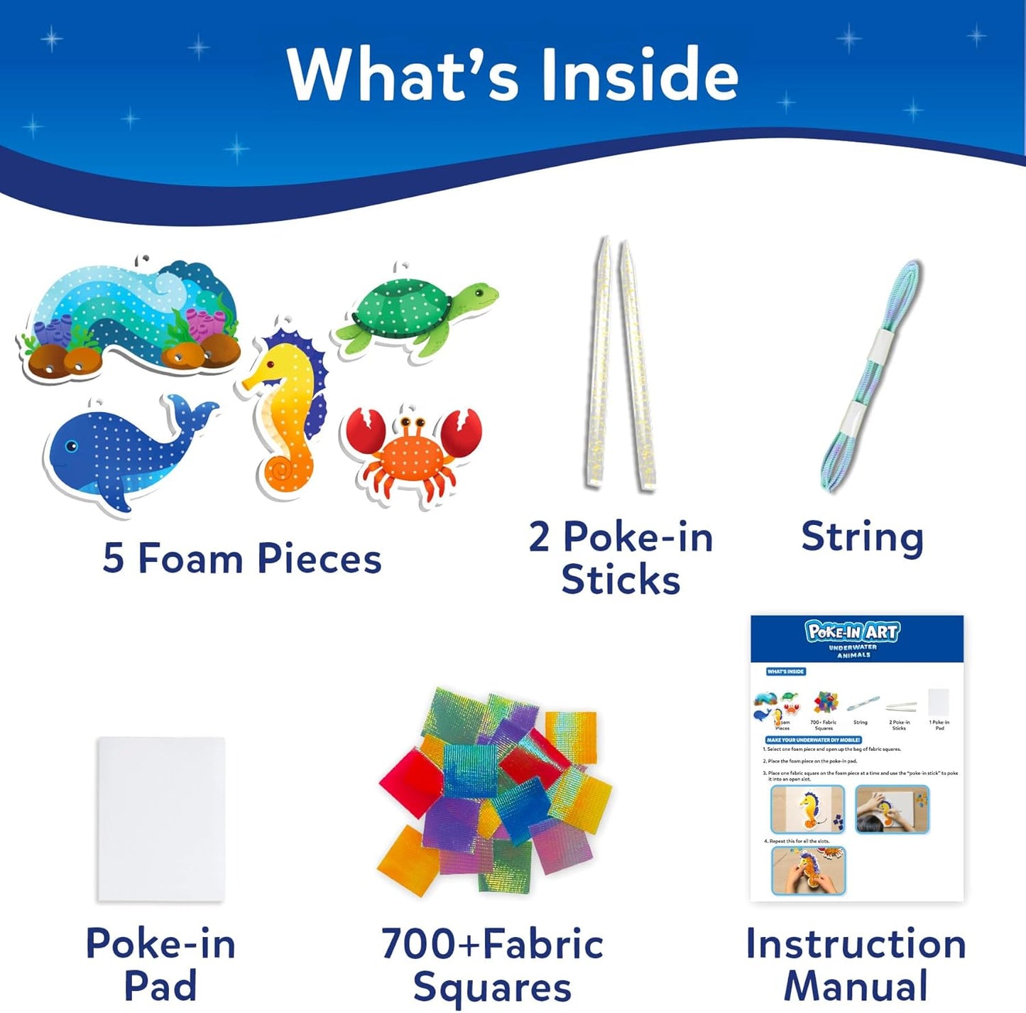 Skillmatics Poke-in Art - Magical Unicorn Dream Decor, Mess-Free Fun for Kids, DIY Wood Craft Kits, Screen-Free Activity, Gifts for Ages 4, 5, 6, 7, 8, 9