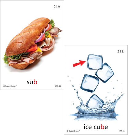 Super Duper Publications | Articulation Photos B Fun Deck Flash Cards | Speech Therapy - Articulation | Educational Learning Resource for Children