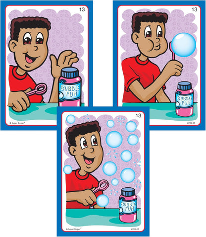 Super Duper Publications | Sequencing Fun Deck Flash Cards | Educational Learning Resource for Children