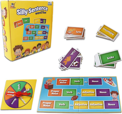 Sentence Building for Kids Sight Words Games Grammar Sentence Building The Fidget Game Sight Words Speak and Spell Speech Therapy Materials