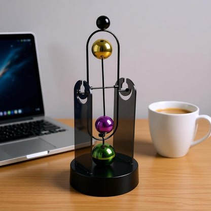 Perpetual Motion Kinetic Art Swing Physics Mechanics Balance Physics Desk Home Decor FN29
