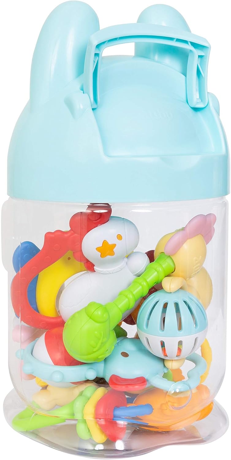 Smart Steps Grab N' Spin Rattle and Teether