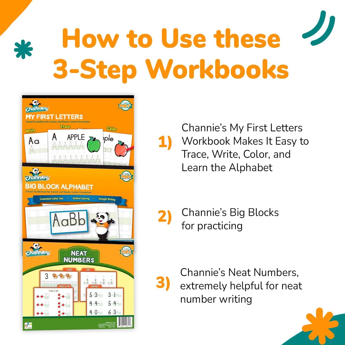 Dry Erase Number & Alphabet Flashcards for Kids Ages 3-5, 10 Numbers & 26 Visual ABC Flash Cards, Homeschool Learning Supplies, Summer School & After School Teaching Supplies for Handwriting Practice