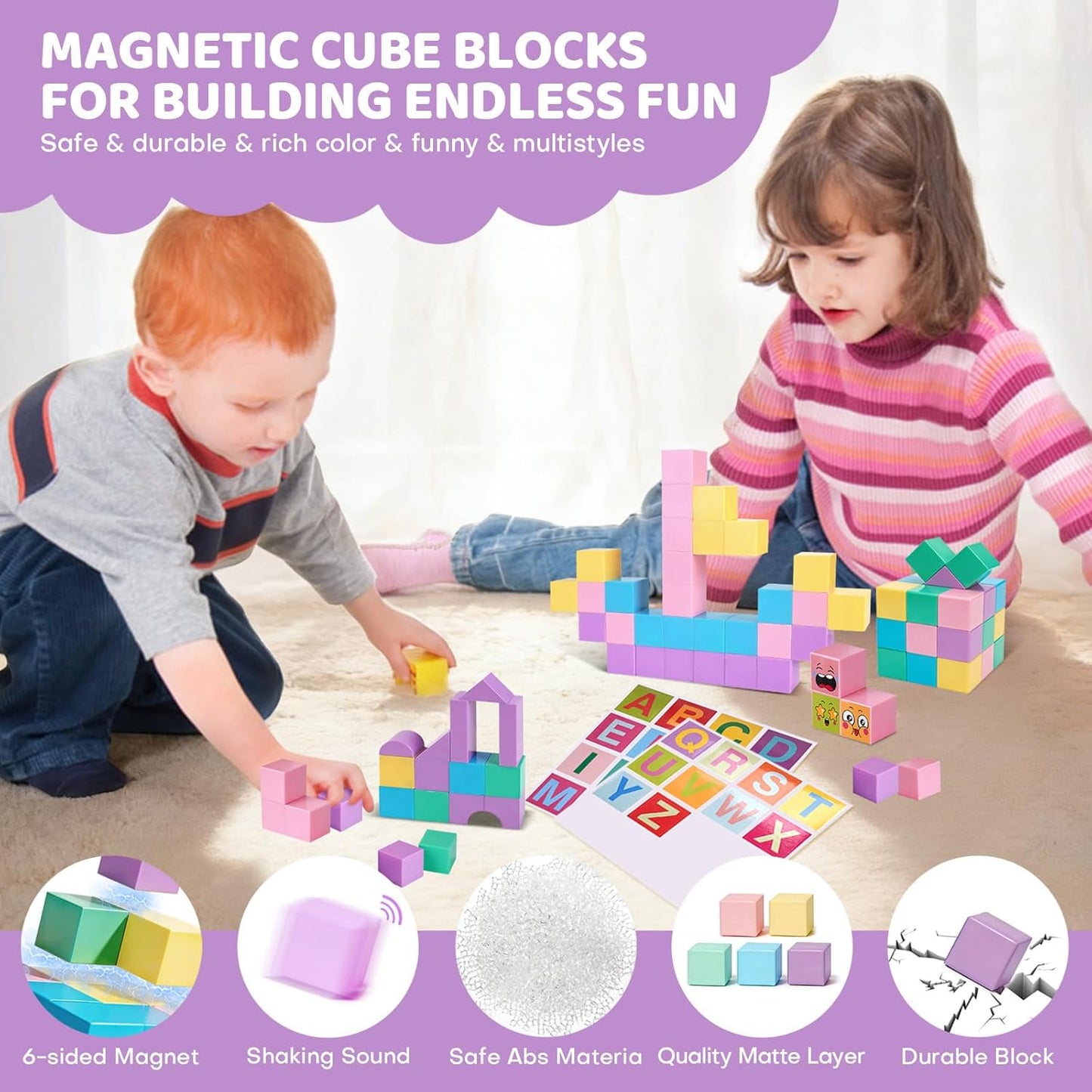 Marble Run for Kids - 133 PCS Construction Building Blocks Toys with Plastic Marbles, Maze Marble Track STEM Educational Toy, Birthday Gifts for Boys and Girls