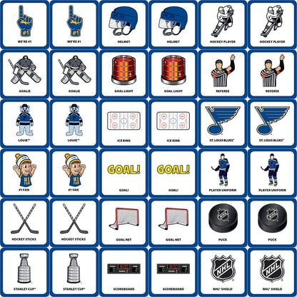 MasterPieces NHL Chicago Blackhawks Matching Game, For Ages 3+ - Fun Family Entertainment for Kids and Adults - Educational, Engaging, and Perfect for Game Night, Interactive Classroom Activities