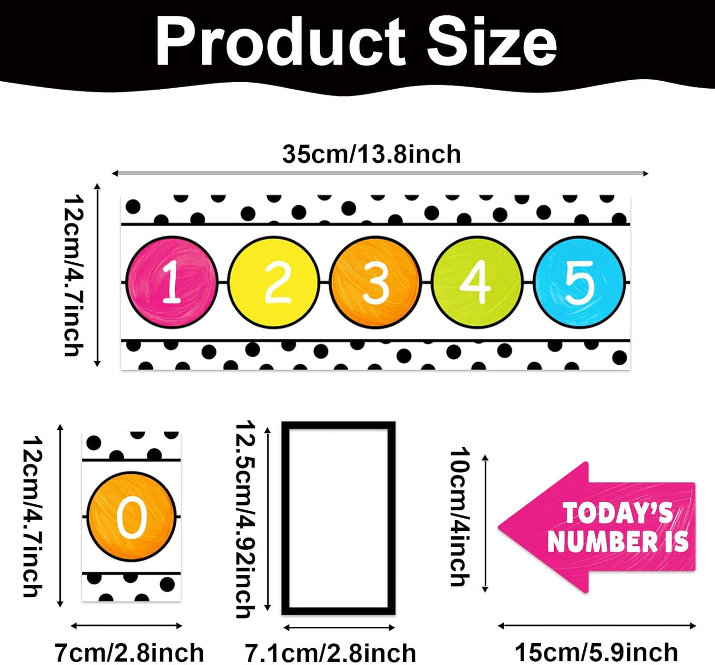 Number Line for Classroom Wall (-20 to +120) Boho Heart Shape Number Bulletin Board for Students Math Learning Boho Bulletin Border Decor Numbers Boarder Strips for Home School
