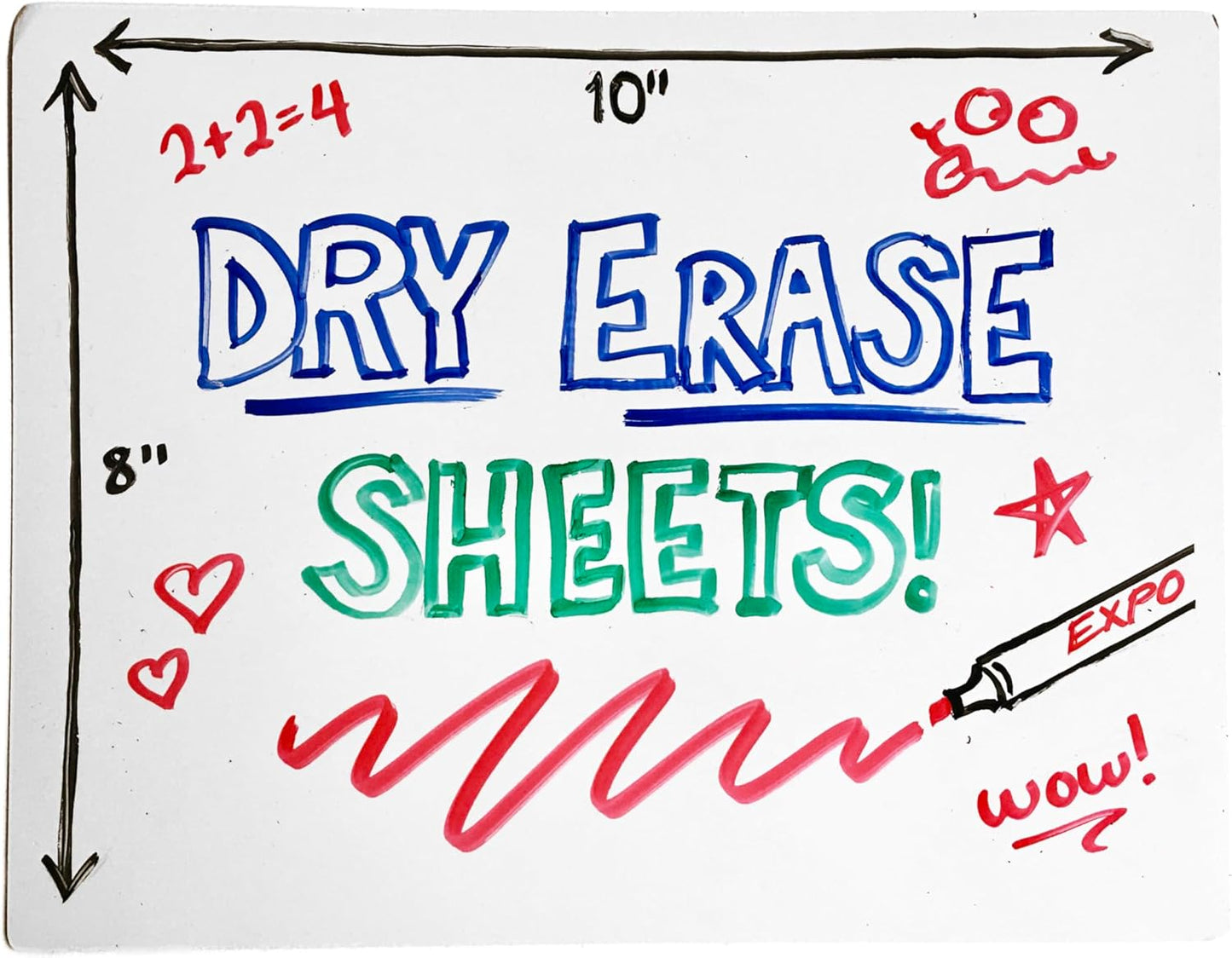 Dry Erase Index Cards – 45pcs Laminated 3x5" Cards Blank w/Box – Reusable Dry Erase Note Cards for School, Work, Housework, To Do Lists – Practical Index Card Sheets – 3 x 5-inch