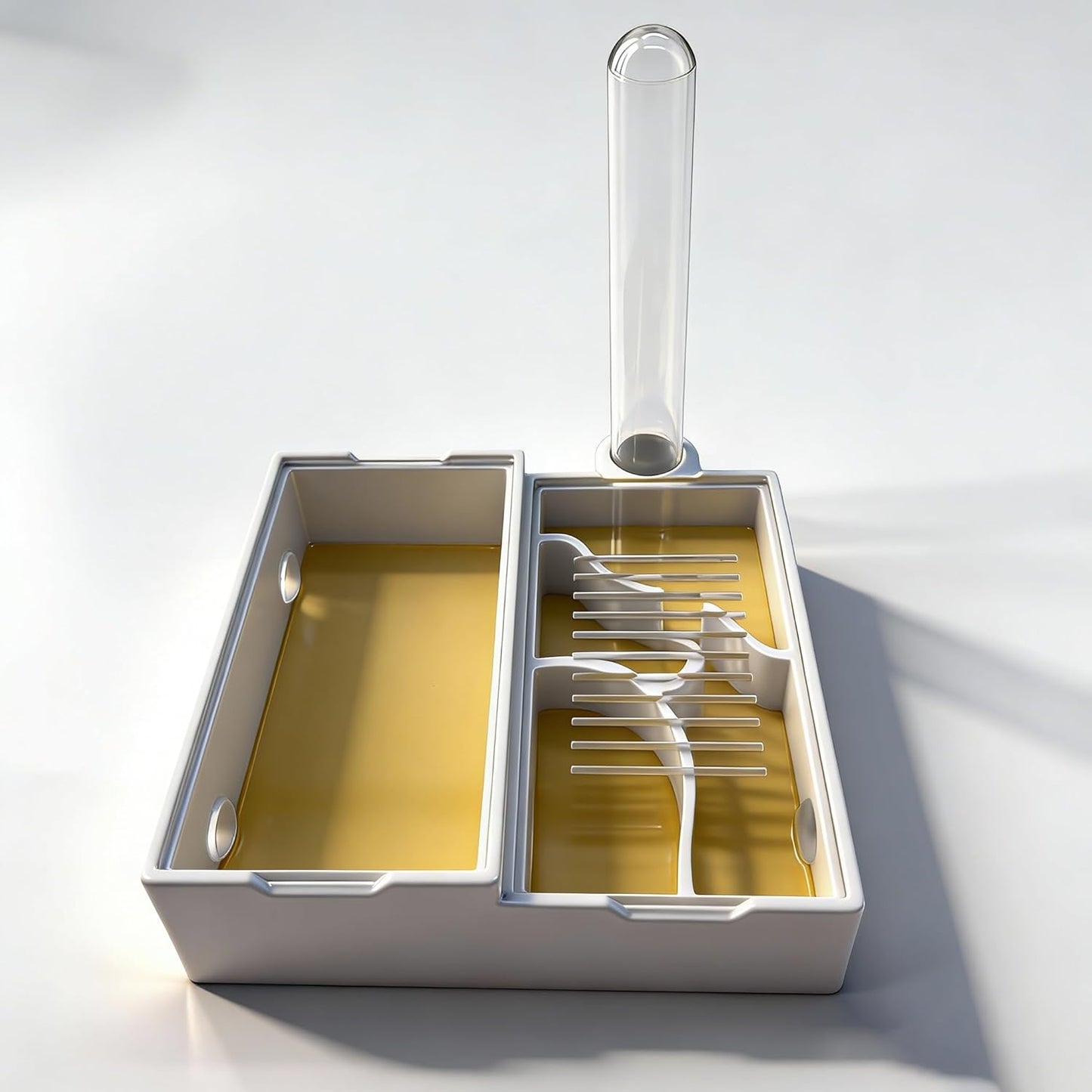 Ant Farm Kit Formicarium & Science Habitat – 3D Printed Nest Natural Sand & Dual Moisturizing System – Educational Observation for Beginners & Adults (Concept Labyrinth)
