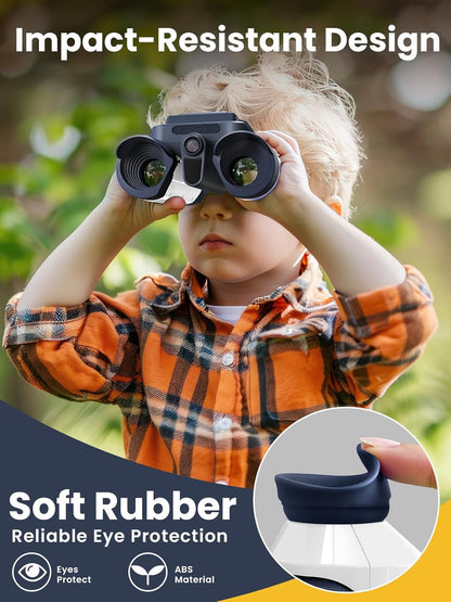 Acoath Binoculars for Kids with Night Vision Camera, Kids Telescope, 10X Optical Zoom, Magic Adventures Telescope Toys Gifts for Age 3, 4, 5, 6, 7, 8, 9, 10+ Years Old Boys Girls