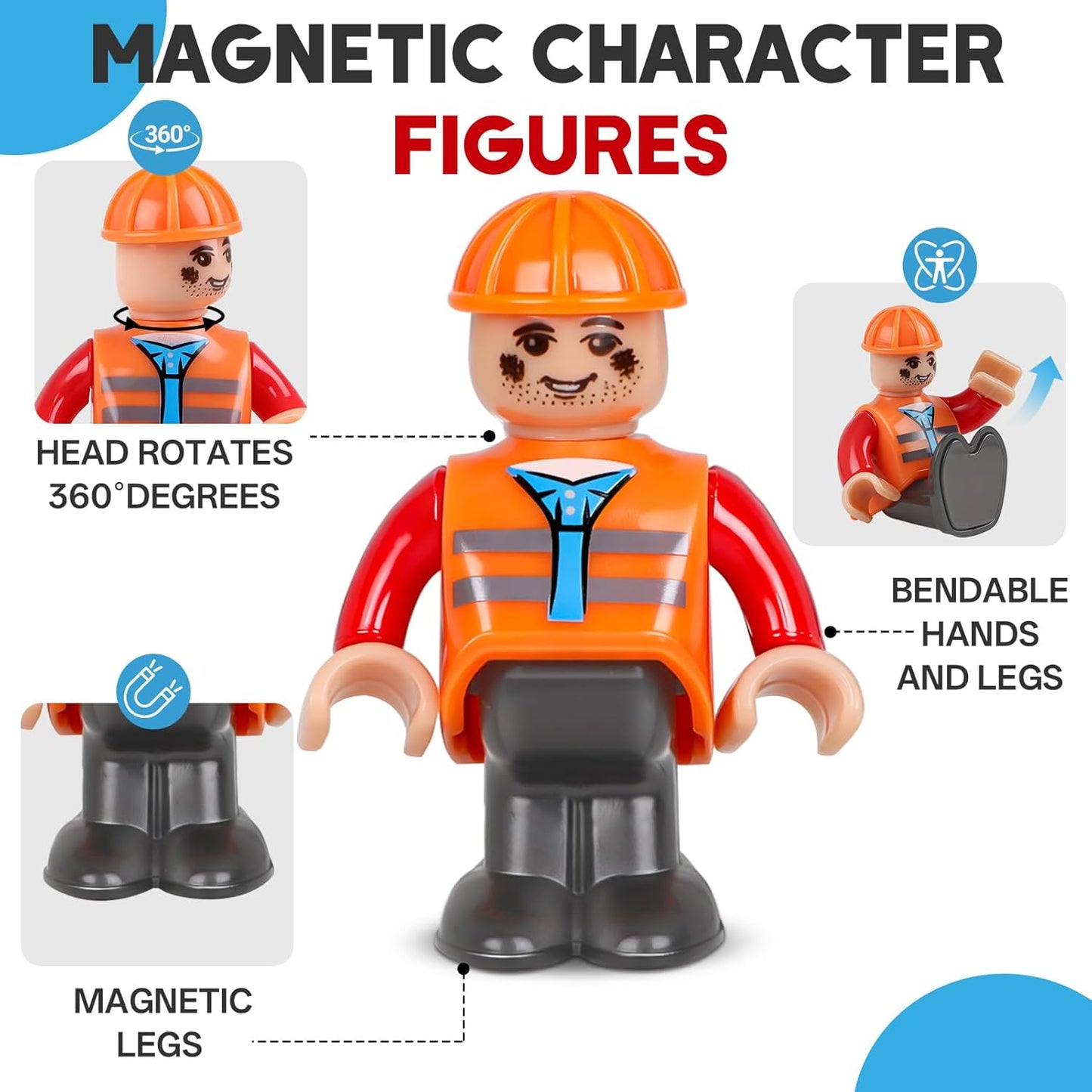 100pcs Magnetic Tiles Magnetic Building Blocks for Toddlers 3 4 5 6 7 Year Old Boys Girls Educational Magnet Blocks Christmas Birthday Gift Toys for Kids Ages 4-8 Sensory Toys 1-3