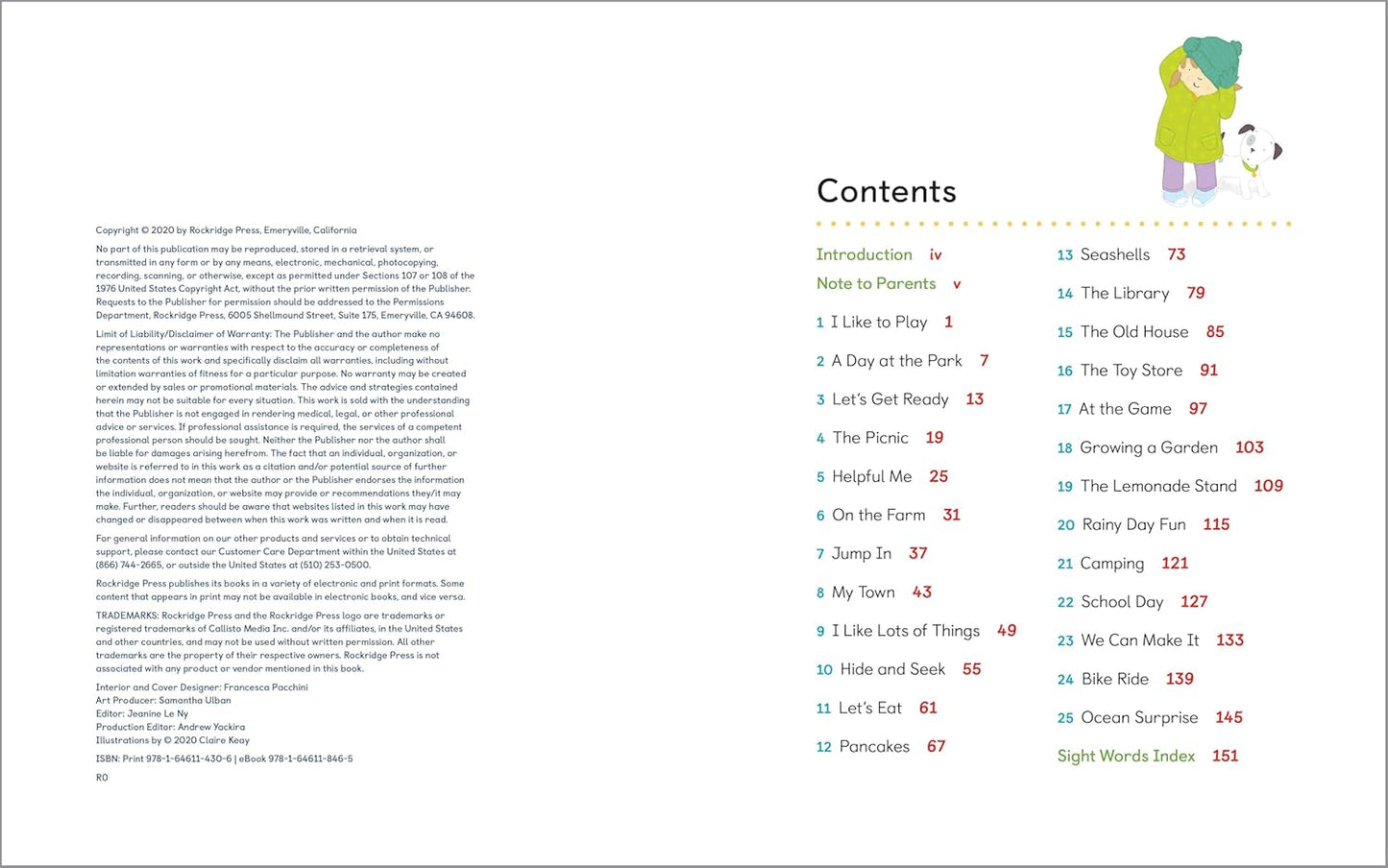 Learn to Read: Sight Words Storybook: 25 Simple Stories & Activities for Beginner Readers