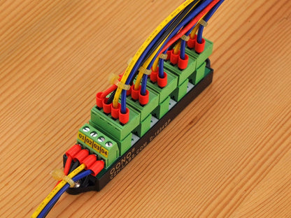 30Amp 300V 1x10 Position Terminal Block Distribution Module. OONO D-1661GP
