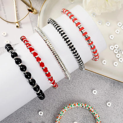 1500pcs 6mm Flat Round Spacer Beads Disc Loose Jewelry Making Beads for DIY Bracelet Necklace Earring Craft Supplies, Gold & Silver