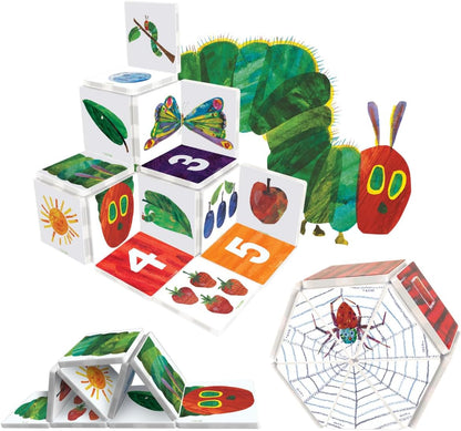 CreateOn Eric Carle Polar Bear with Head to Toe Bonus Set Magnetic Tiles, Building Set for Kids, Magnetic Building Toys for Kids, STEM Toys for Boys and Girls Ages 3+, 24 Piece