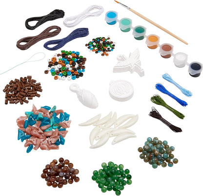 Avatar Na’vi Jewelry Making Kit by CRA-Z-Art, Make Your Own Bracelets, Necklaces & Songcord, Beads, Charms, Threads & Paints, Creative Craft Kit for Kids Ages 6+