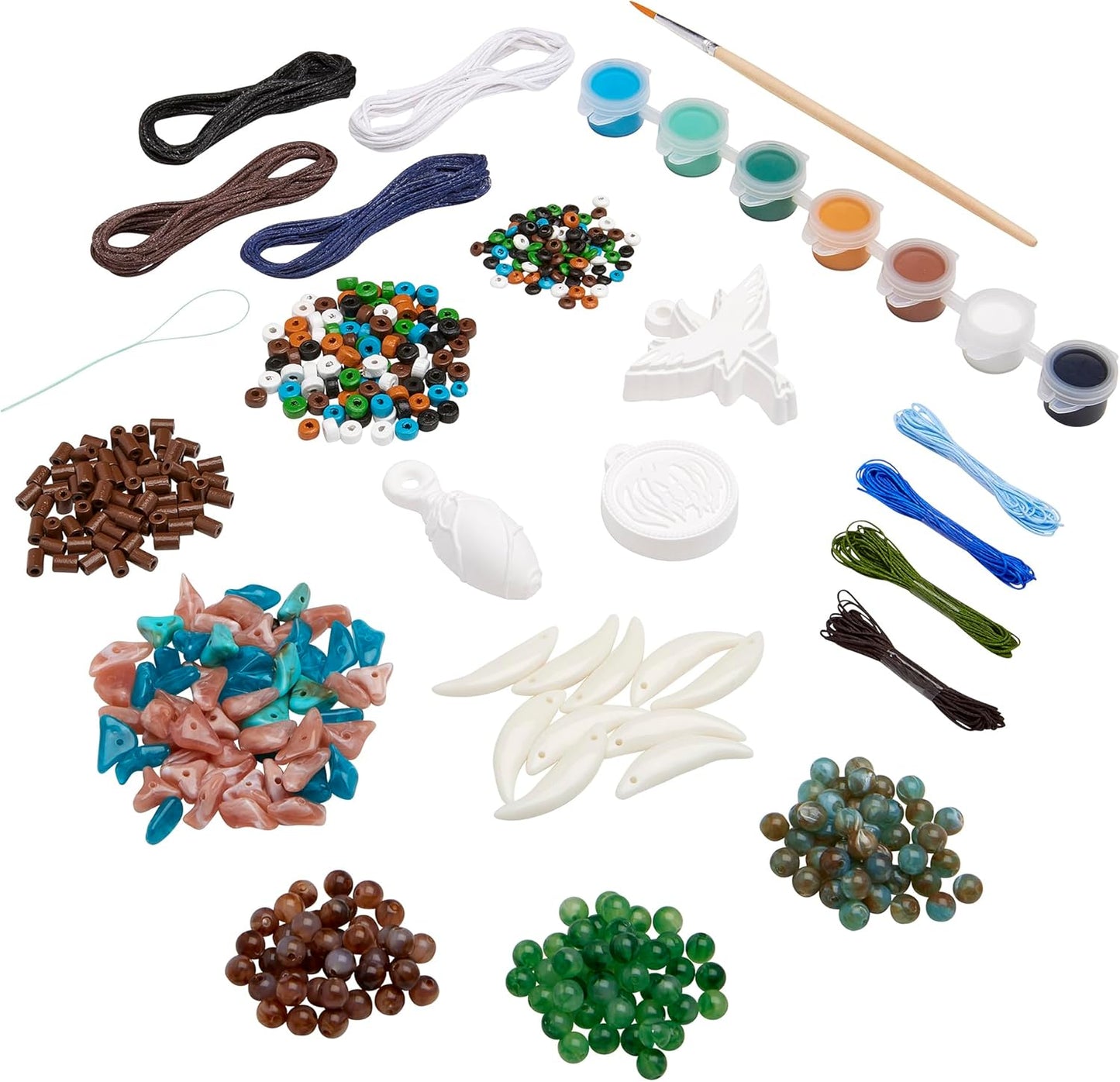Cra-Z-Art Avatar Na’vi Jewelry Making Kit, Make Your Own Bracelets, Necklaces & Songcord, Beads, Charms, Threads & Paints, Creative Craft Kit for Kids Ages 6+