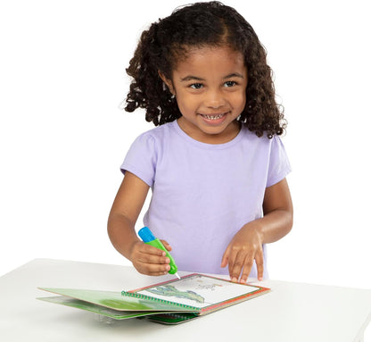 Melissa & Doug On The Go Water Wow! Mess Free Coloring Book, Reusable Water-Reveal Activity Pad, Dinosaurs, Travel Toys, Party Favors, for Toddlers & Kids Ages 3+