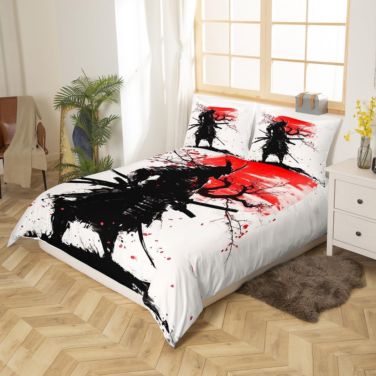 Drum Kit Duvet Cover,Kids Musical Instruments Bedding Set,Rock Music Comforter Cover for Boys Girls Room Decor,Neon Lighting Lightweight Bedspread Cover Twin Size with 1 Pillow Case(No Comforter)