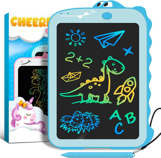 LCD Writing Tablet for Kids 8.5" Toddler Toys Learning Drawing Board Dinosaur Toys for 3 4 5 6 7 Year Old Boys Girls Birthday Gifts Idea Light Doodle Pad