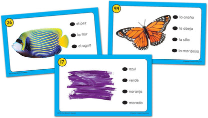 Teacher Created Resources Power Pen Learning Cards: First Words in Spanish Grades K+ (TCR6726)