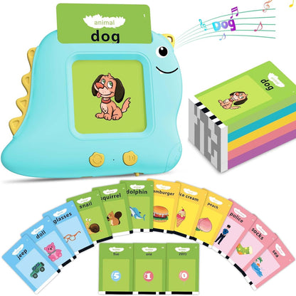 Alotwan Toddler Toys Talking Flash Cards with 510 Sight Words, Montessori Learning Toys for Toddler 1-3 2-4, Autism Sensory Speech Therapy for Boys Girls 2 3 4 5 6 Year Old Kids Gifts