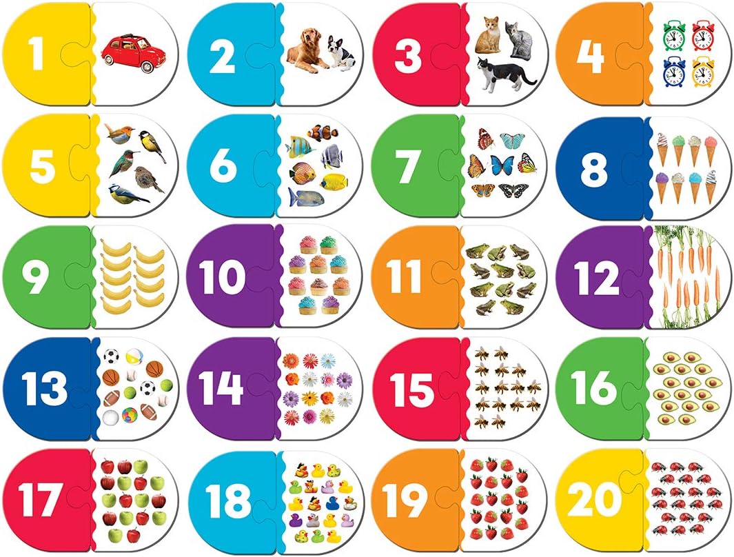 MasterPieces Kids Games - Educational Colors & Shapes Matching Game - Game for Kids and Family - Laugh and Learn