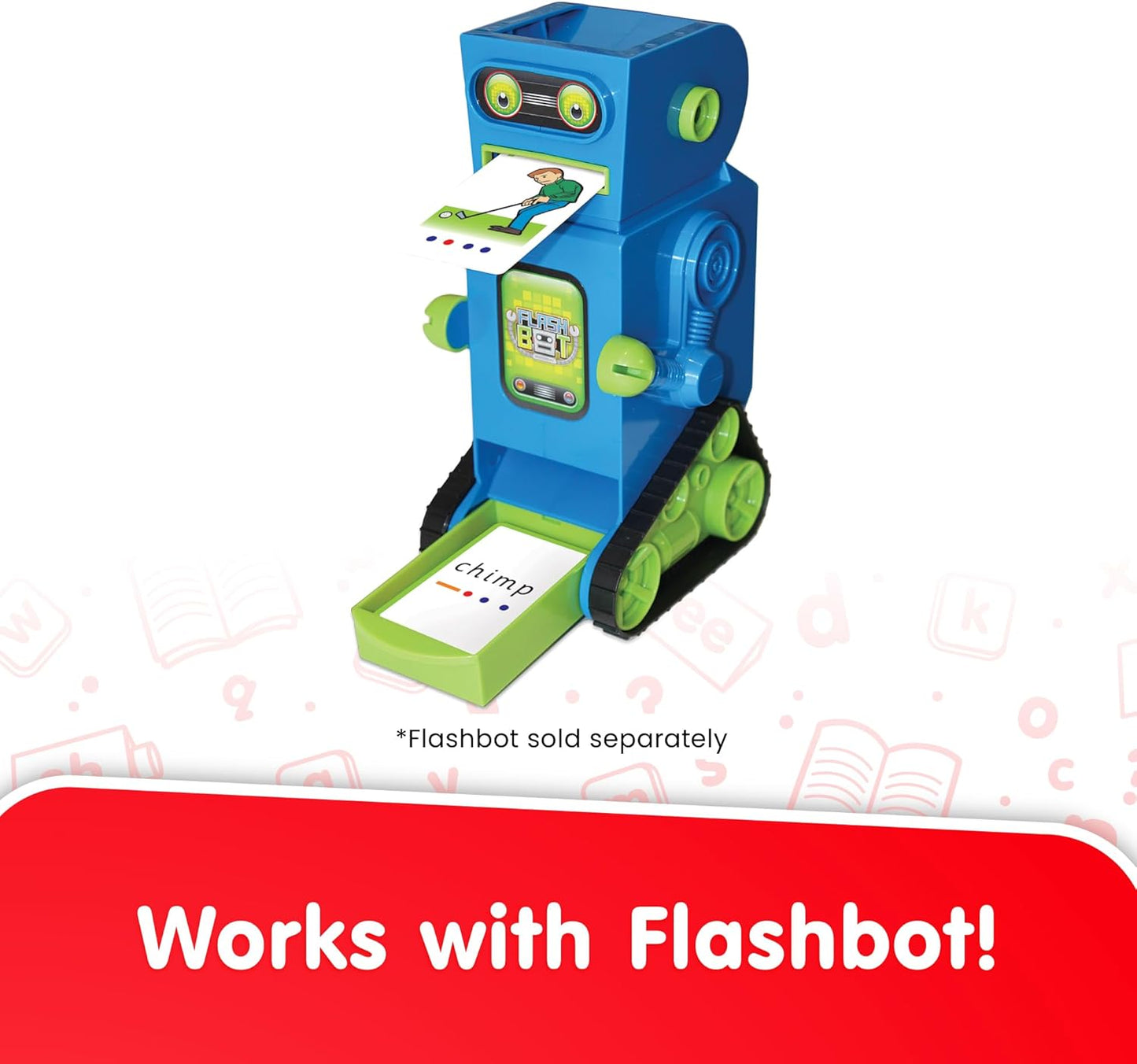 Junior Learning Decoding Flashcards, 162 Cards, Ages 5+, Language & Decoding, K-1