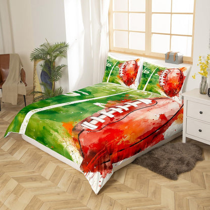 Drum Kit Duvet Cover,Kids Musical Instruments Bedding Set,Rock Music Comforter Cover for Boys Girls Room Decor,Neon Lighting Lightweight Bedspread Cover Twin Size with 1 Pillow Case(No Comforter)