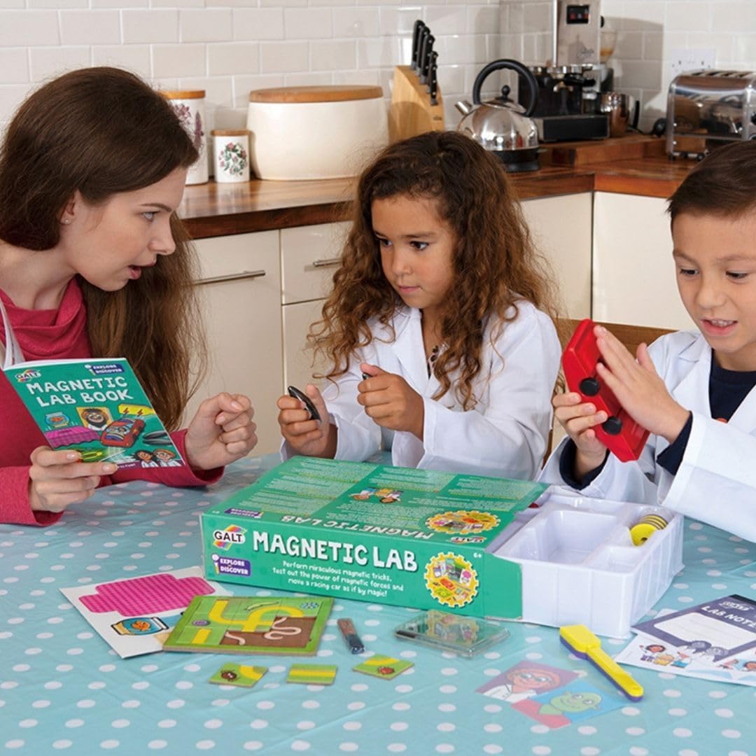 Galt Toys, Magnetic Lab, Science Kit for Kids, Ages 6+, Multicolor