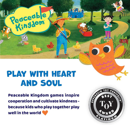 Peaceable Kingdom Hoot Owl Hoot - Cooperative Matching Game For Kids