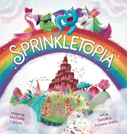 Sprinkletopia: A Whimsical Wonderland of Sweet Surprises. Rhyming Children's Picture Book with Enchanting Illustrations