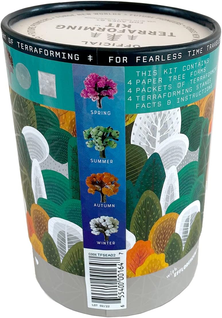 Crystal Growing Seasons Kit | Grow All 4 Seasons Today | Safe, Fun and Fast | Instructions & Facts Included | Copernicus Toys