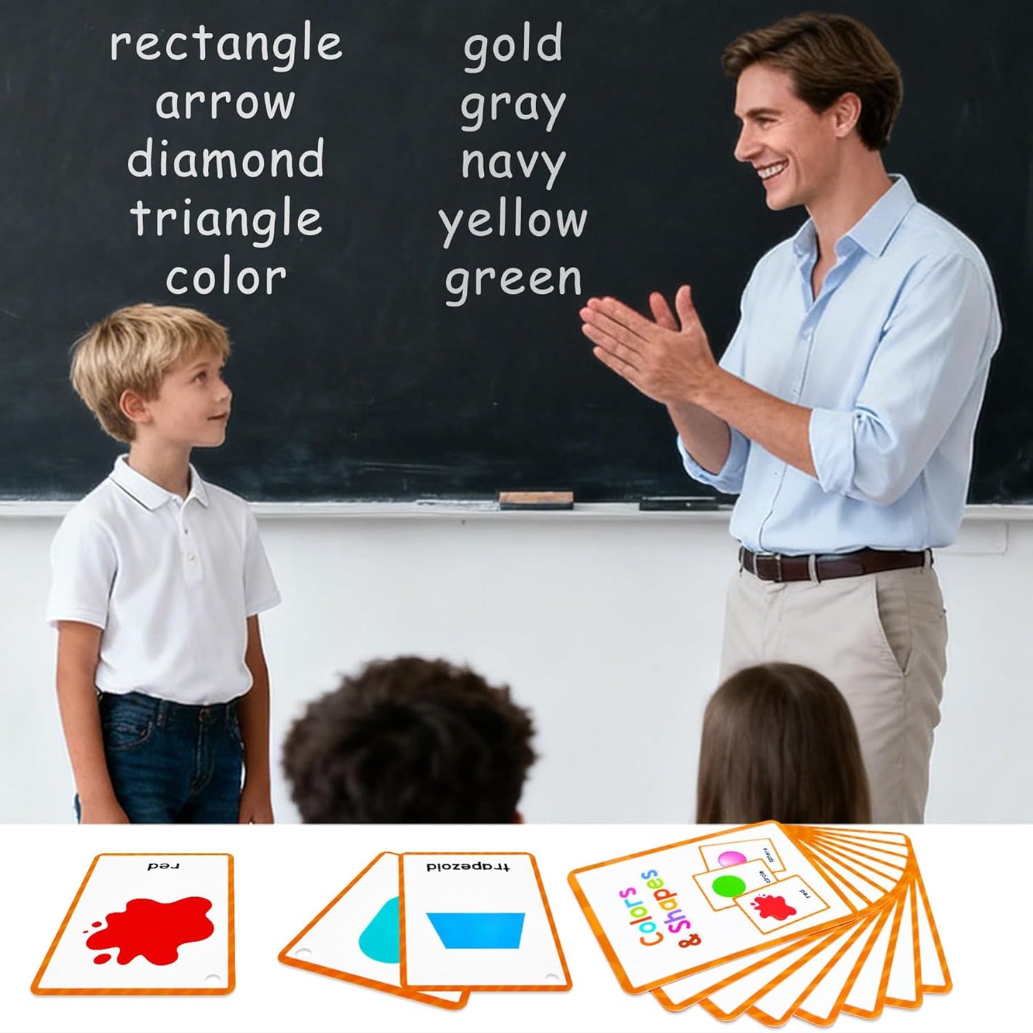Learning Flashcards Number, 28 Different Number Educational Cards, Social Learning Card for Kids