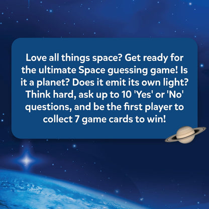 Skillmatics Guess in 10 NASA Space, Perfect for Boys, Girls, Kids & Families Who Love Card Games, Educational Toys, Travel Games, Gifts for Ages 8, 9, 10 and Up