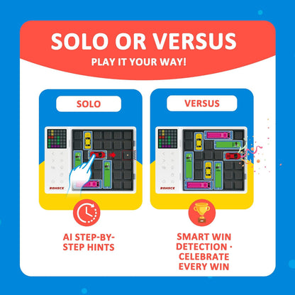 1500 Levels Intelligent Car Maze Game Huarong Road Escape Puzzle Desktop Brick Game Machine Logic Parking Blocks Kids Toy Gift