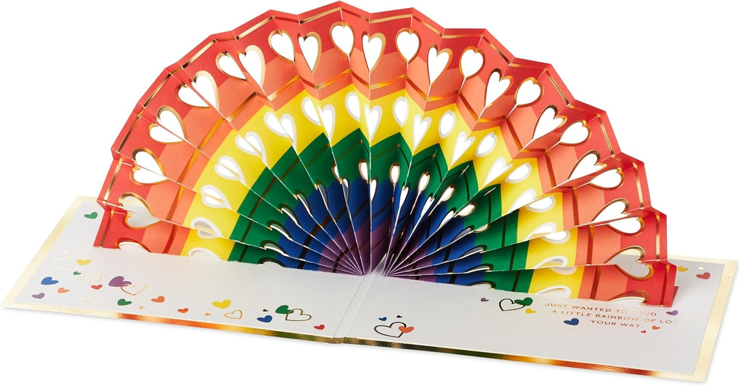 Hallmark Kids Fill in the Blank Thank You Cards, Rainbow (20 Cards with Envelopes)
