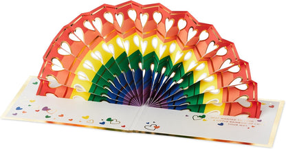 Hallmark Kids Fill in the Blank Thank You Cards, Rainbow (20 Cards with Envelopes)