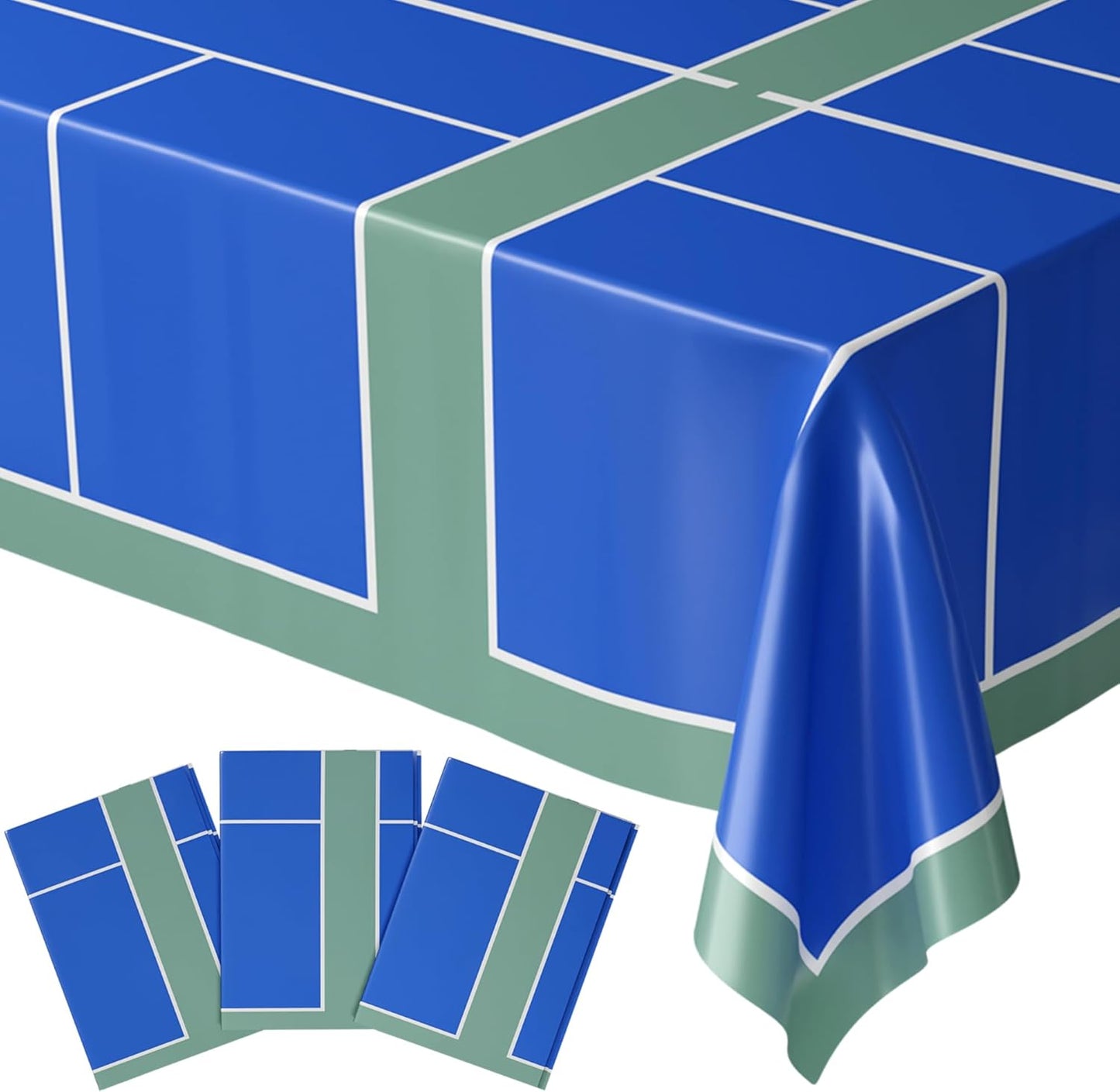 Blue Orchards Science Table Covers (Pack of 3) - 54"x108" XL - Science Birthday Party Decorations, Chemistry Party, Laboratory Theme Table Cloth