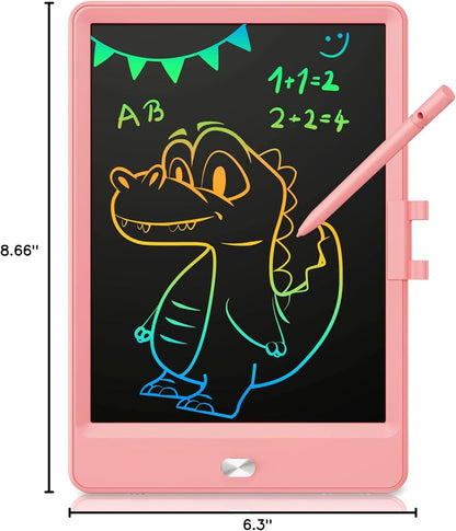 KOKODI LCD Writing Tablet 8.5-Inch Colorful Doodle Board, Electronic Drawing Tablet Drawing Pad for Kids, Educational and Learning Kids Toys Gifts for 3 4 5 6 7 8 Year Old Boys and Girls(Blue)