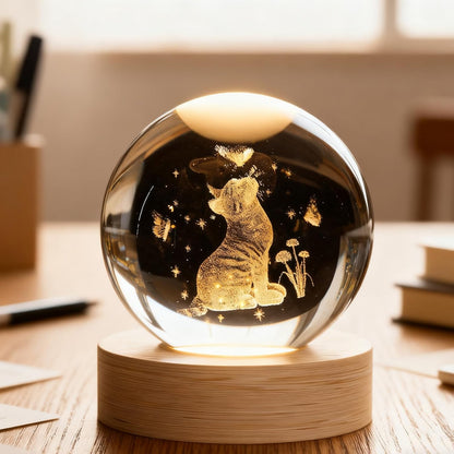 3D Solar System Crystal Ball, 2.4in Universe Gifts Decorative Quartz Glass Ball, Space Laser Engraved Model Astronomy Decor, Physics Display Sculpture Home Decor Crafts for Friends Mom Women Boys