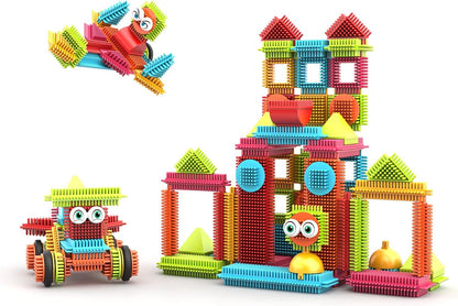 Contixo STEM Building Toys - 110 pcs Marble 3D Magnetic Run Tiles Learning Stacking Educational Building Blocks Set, Creativity Beyond Imagination, Inspirational, Recreational Toy for Kids