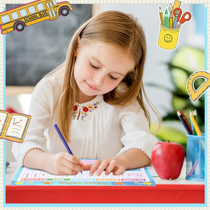 AmazingSpark 18 Pack Math Manipulative Whiteboards Dry Erase Flash Cards 9''x12'' Double Sided for Kids Student Teacher Classroom Must Have School(Classic Place Value Charts)