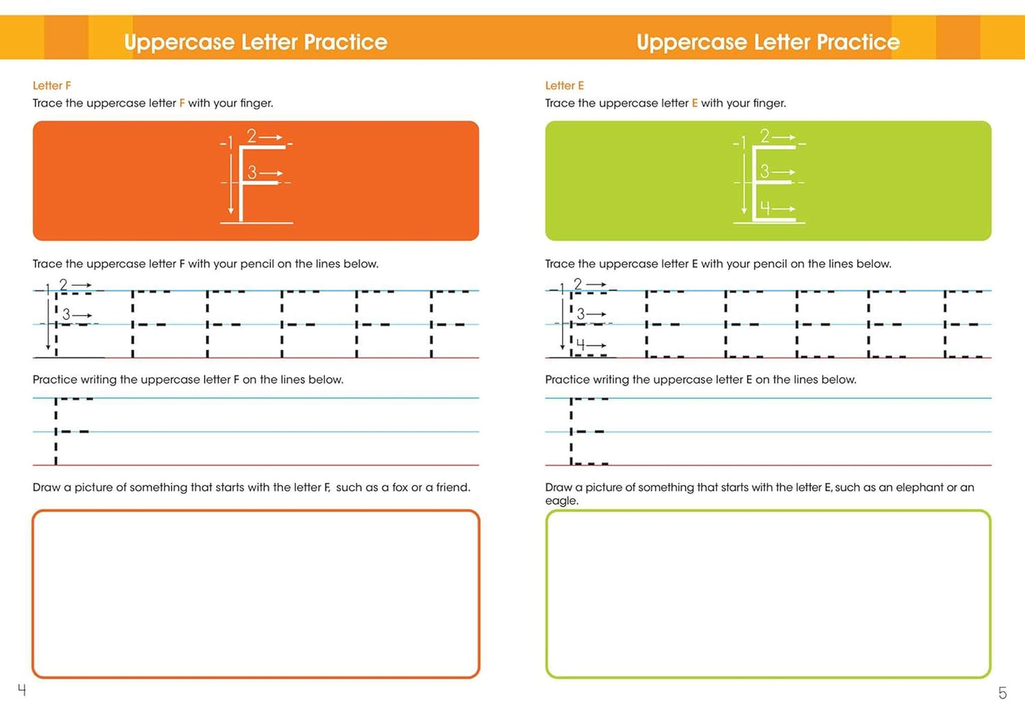 Ready to Learn: Kindergarten Writing Workbook: Word Practice, Writing Topics, Letter Tracing, and More!