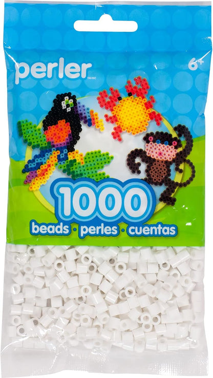Perler Beads Fuse Beads for Crafts, 1000pcs, Yellow