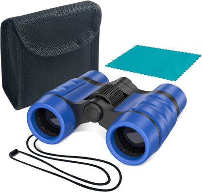 ESSENSON Binoculars for Kids Toys Gifts for Age 3, 4, 5, 6, 7, 8, 9, 10+ Years Old Boys Girls Kids Telescope Outdoor Toys for Sports and Outside Play, Bird Watching, Birthday Presents(Blue)