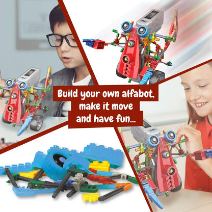 Science4you Robotics Betabot - Stem Robotics Kit for Kids 8-12+, 126 Pieces Included, Robot Building Kit for Kids, Robot Toys, Game, Gift for Boys and Girls Ages 8 9 10 11 12+